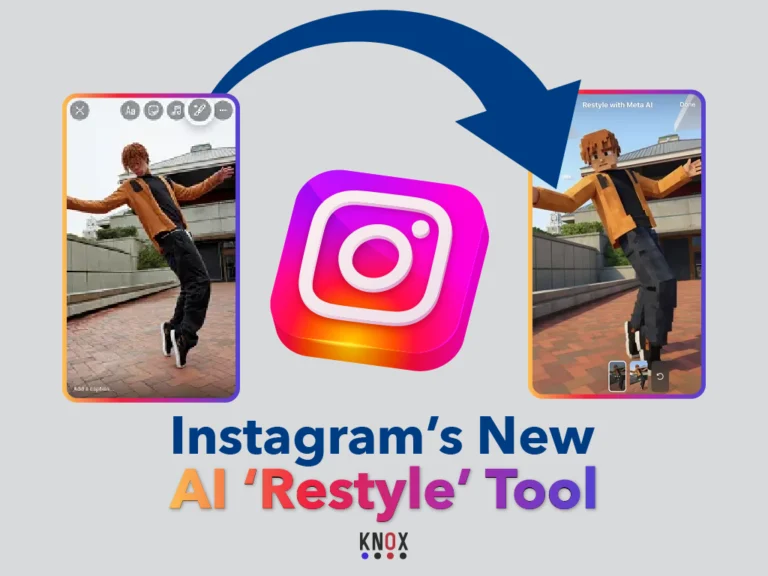 Instagram’s new Restyle AI tool interface preview